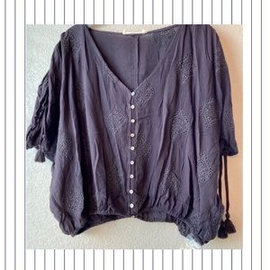 Lovestich Boho Eyelet Blouse